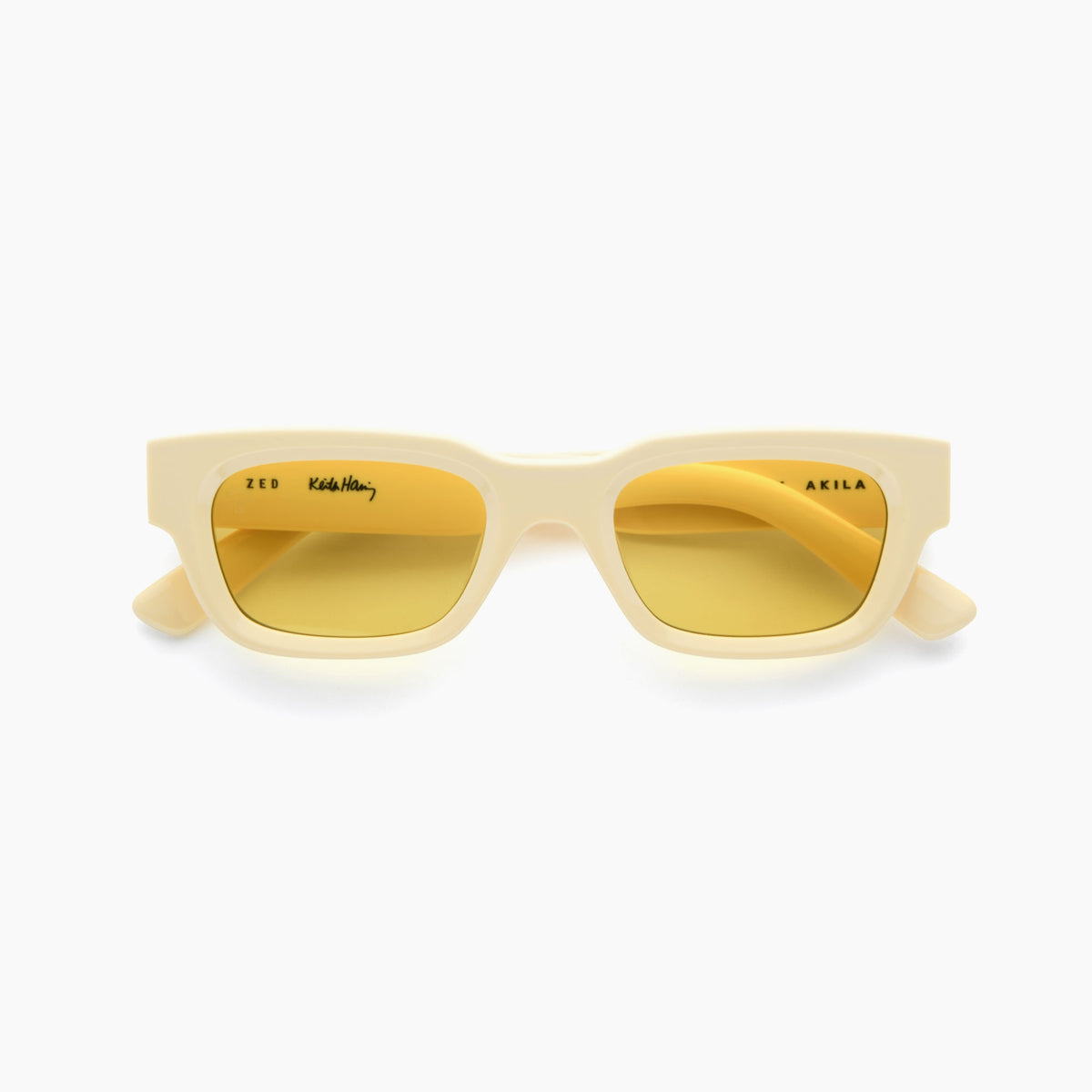 Zed for Keith Haring — White / Yellow