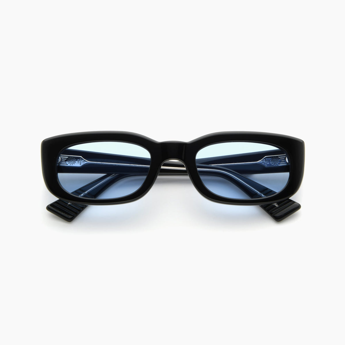 Solaris — Black / Sky Blue