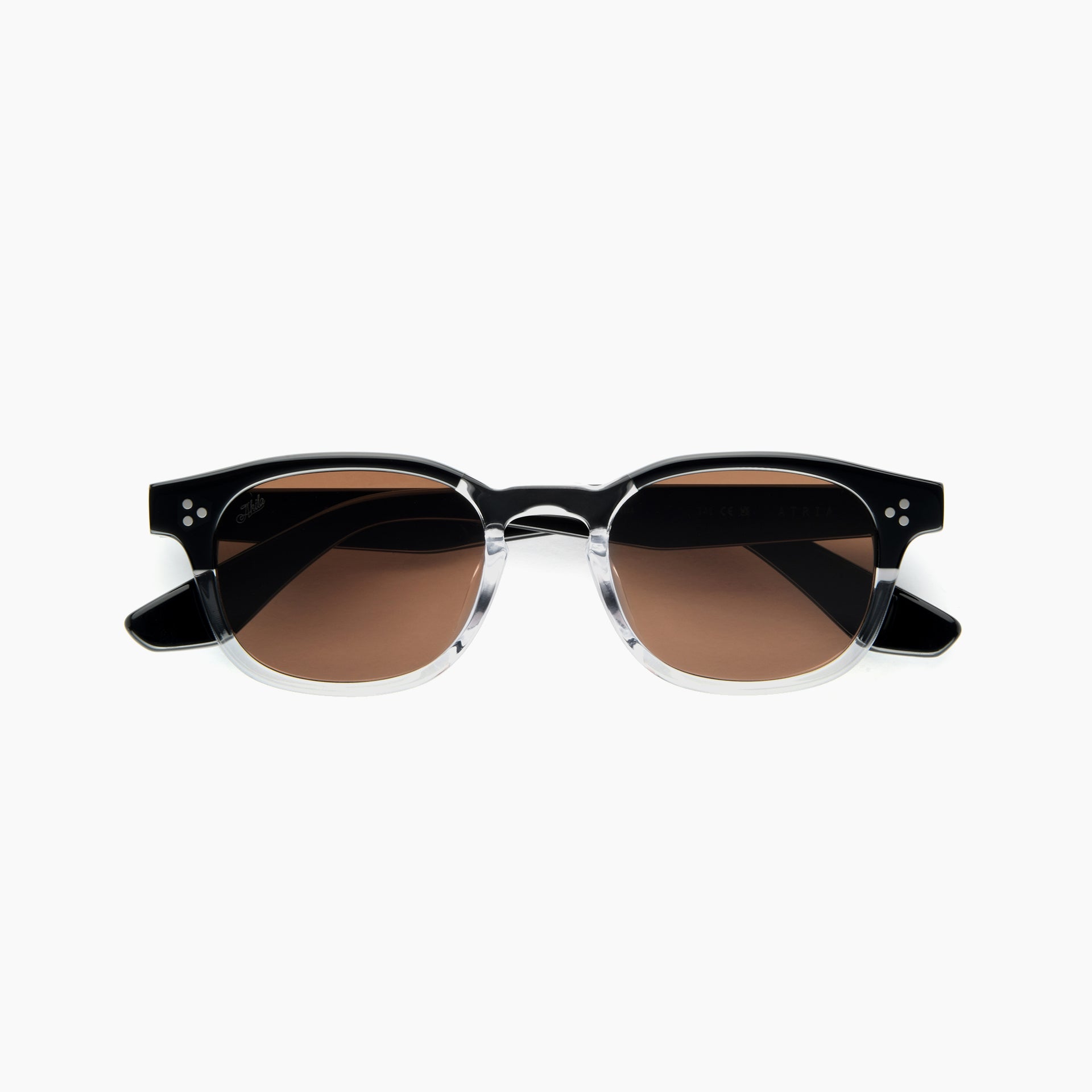 Black & Clear / Brown