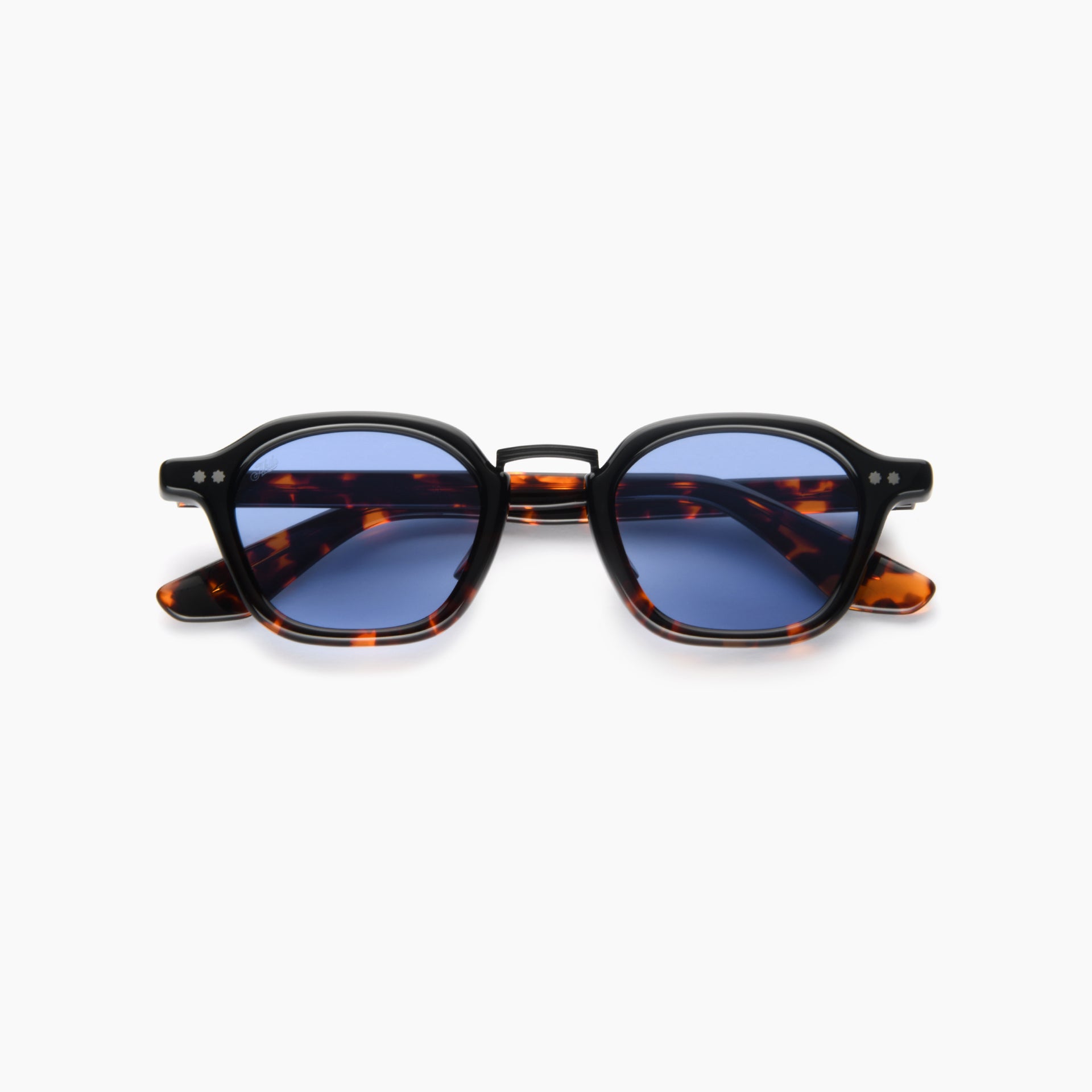 Black & Tortoise / Blue