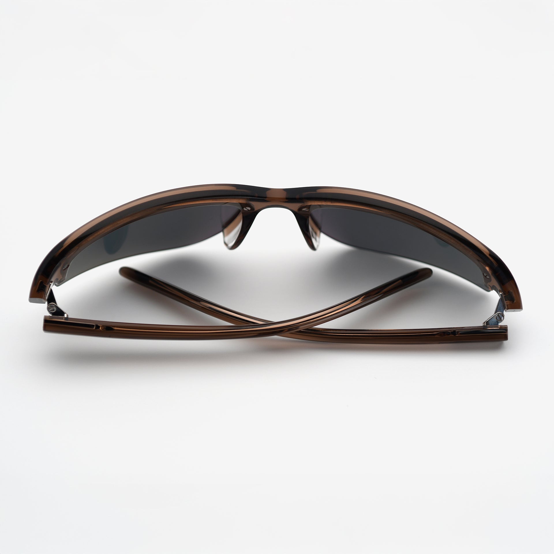 Brown / Silver Mirror