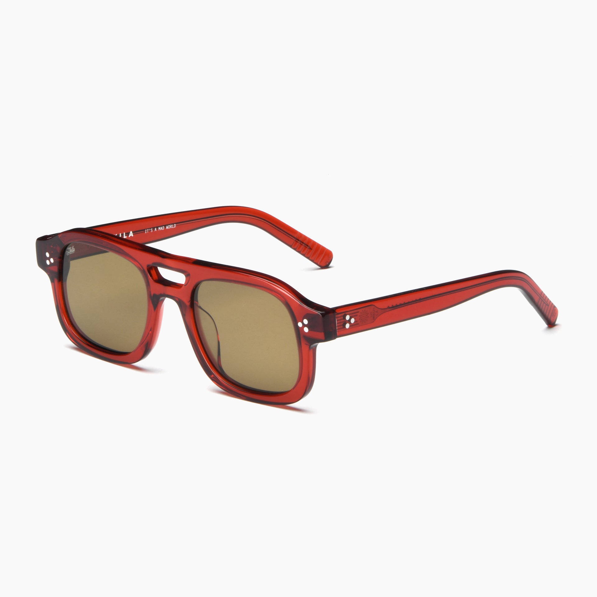 Wilson Original Designer Sunglasses Mod.1011 Red 82 5-127 sporty Racing  eyewear