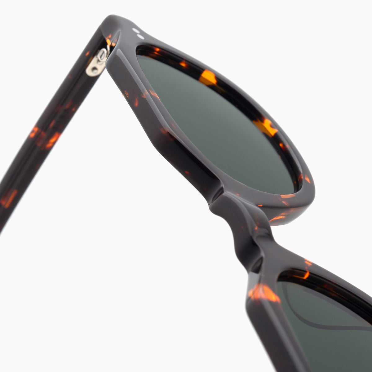 Dk Brown Tortoise / Bottle Green