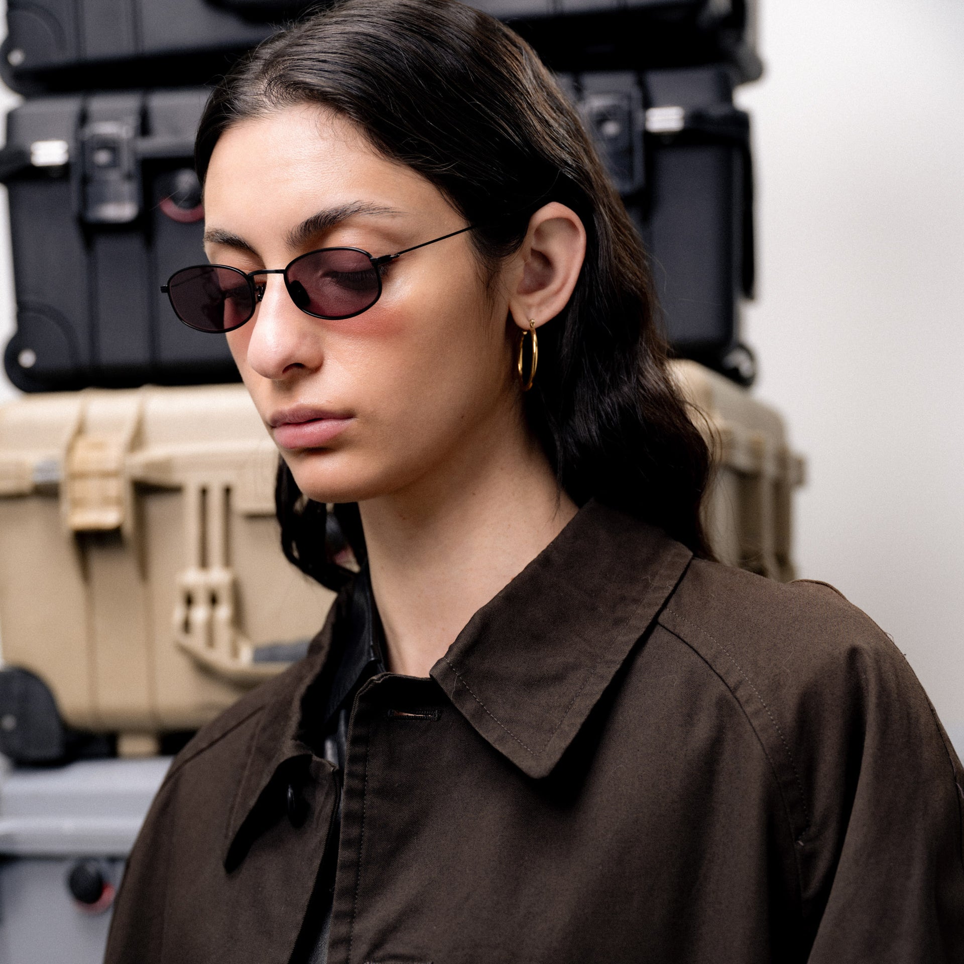 Matte Black / Burgundy