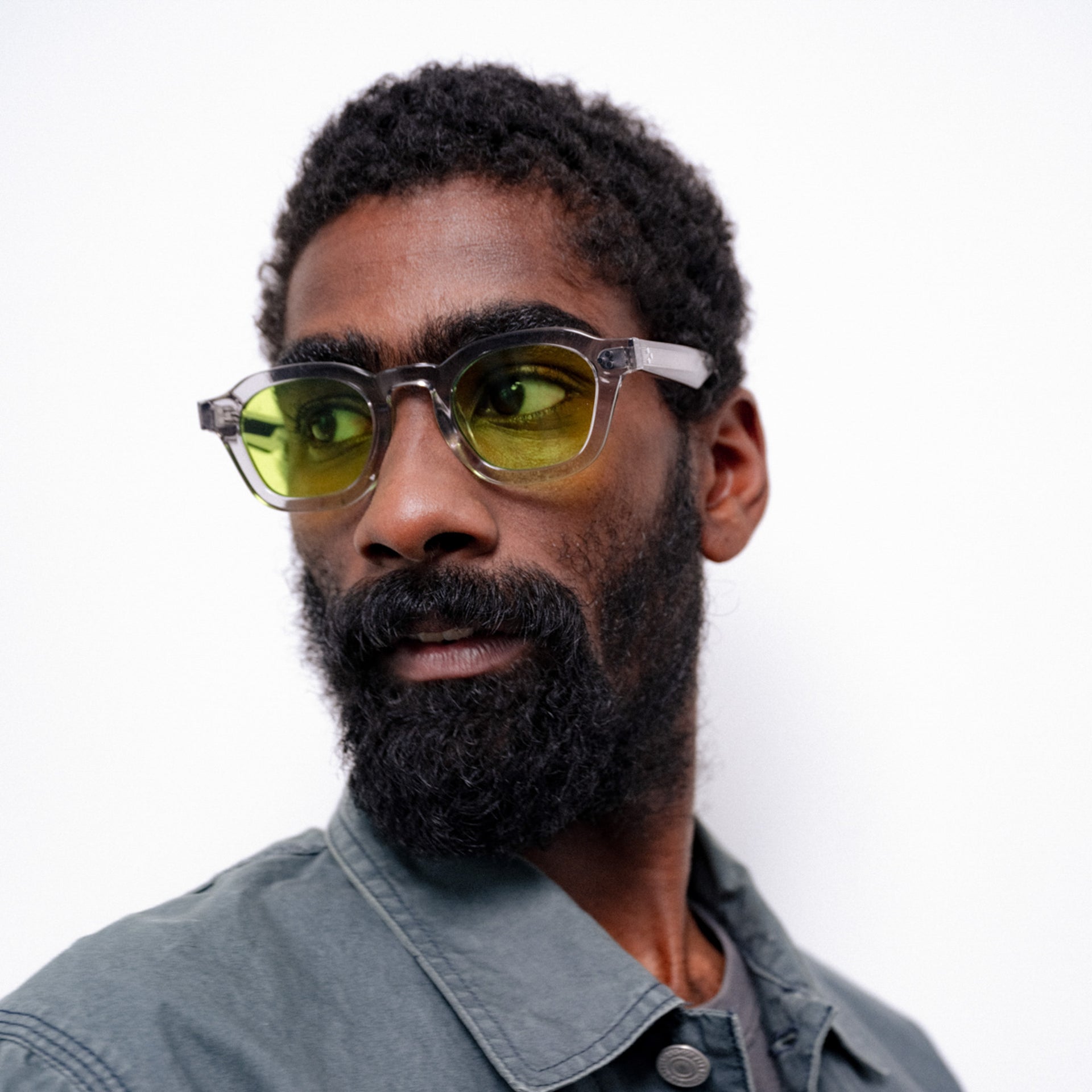 Cement / Apple Green