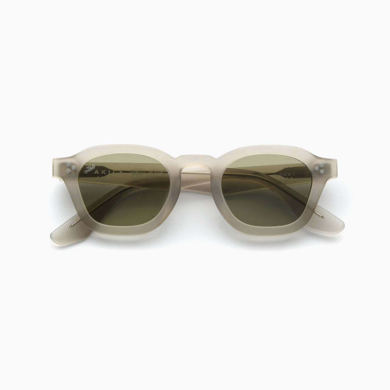 AKILA LOGOS Sunglasses in Black/Yellow