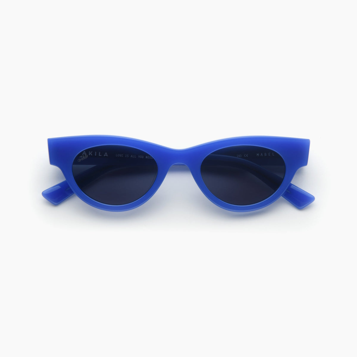 Akila x Love Made cat eye sunglasses black blue gold hardware new in box… AKILA® Eyewear - Iris Sunglasses | Specs Collective main image 4