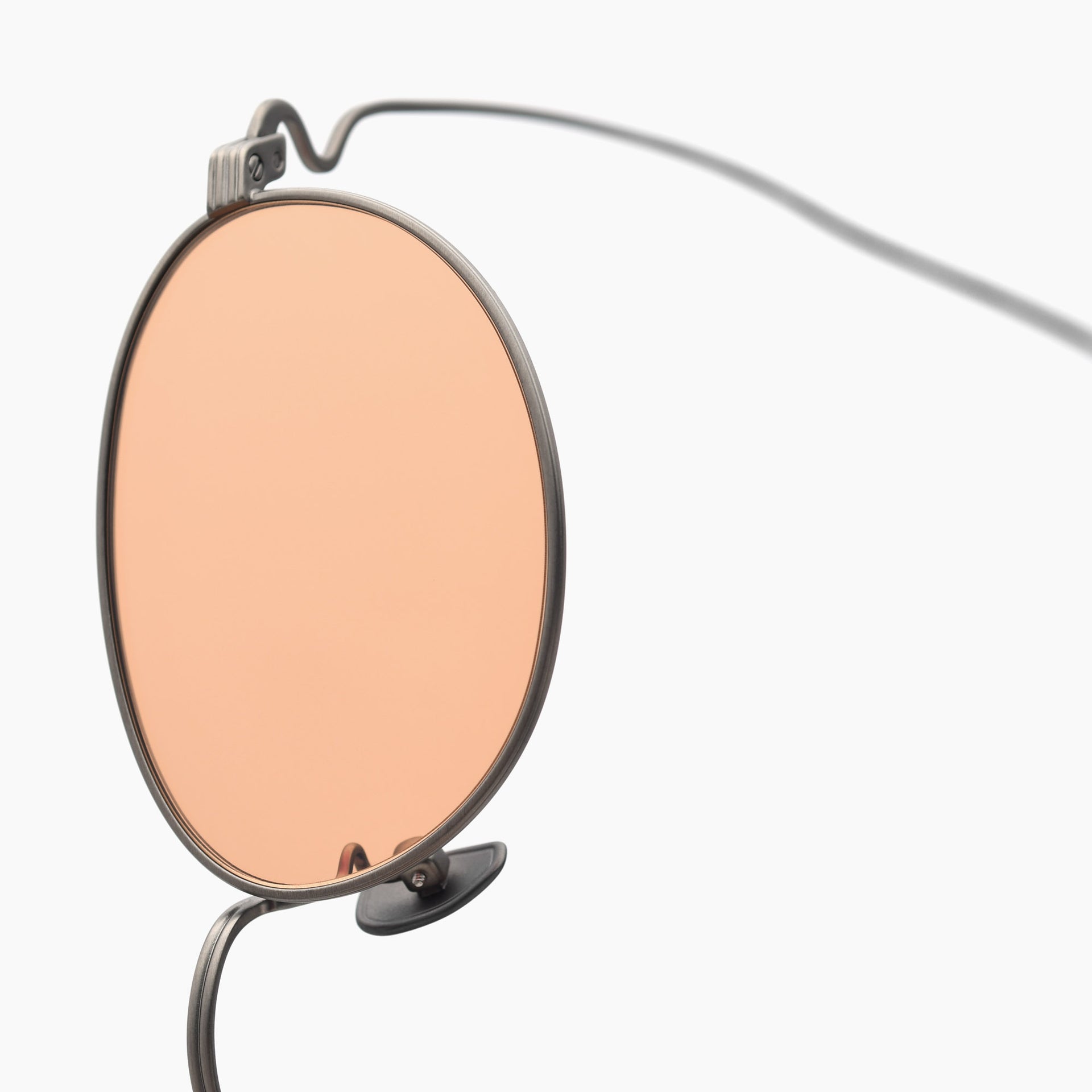 Brushed Gunmetal / Amber
